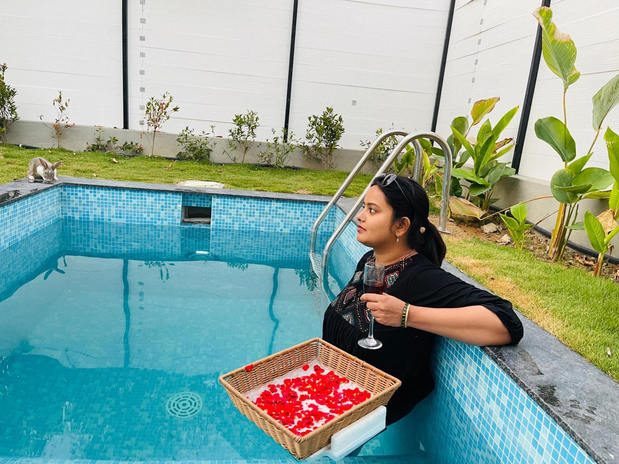 Aura Farms - Private Pool Cottages Ramanagara Exterior photo